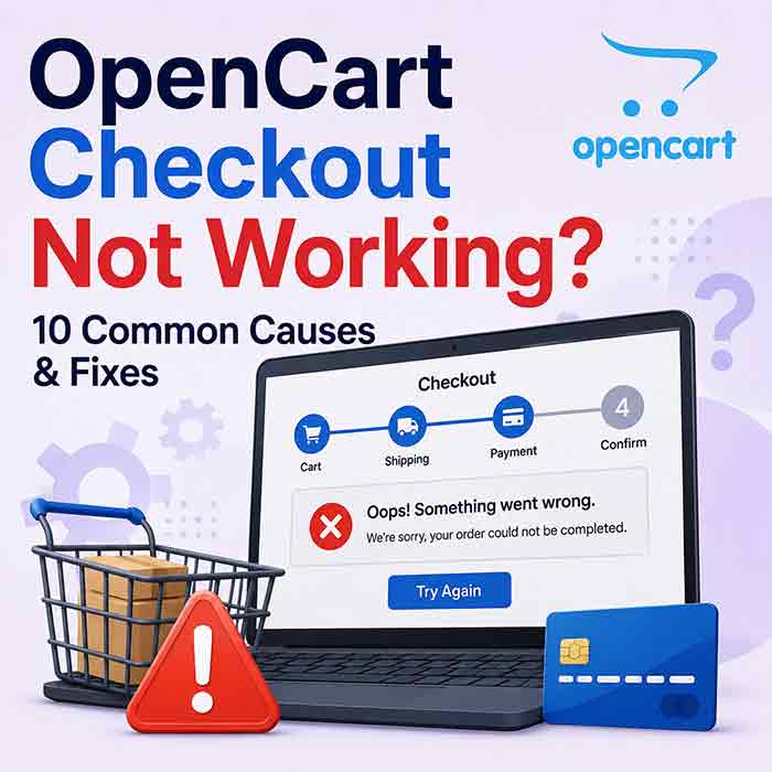 OpenCart checkout not working and preventing an order